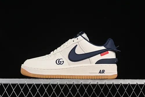 All categories Nk Air Force 1 Air Force series Nk Air Force 1 Low Air Force low-top Nike Air Force 1'07 Low Gucci joint large hook raw rubber Air Force 1 low-top casual sneakers XS3464-576
